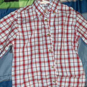 Kids short sleeve button down